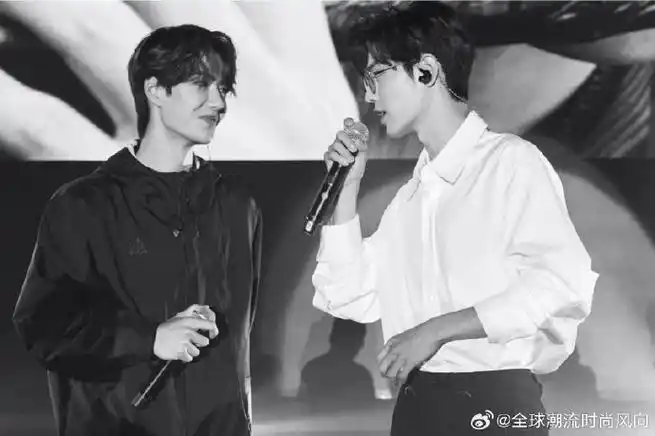 肖战##王一博##博君一肖#这是什么神仙同框图