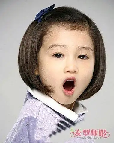 小女童短发发型 好看的短发型图片