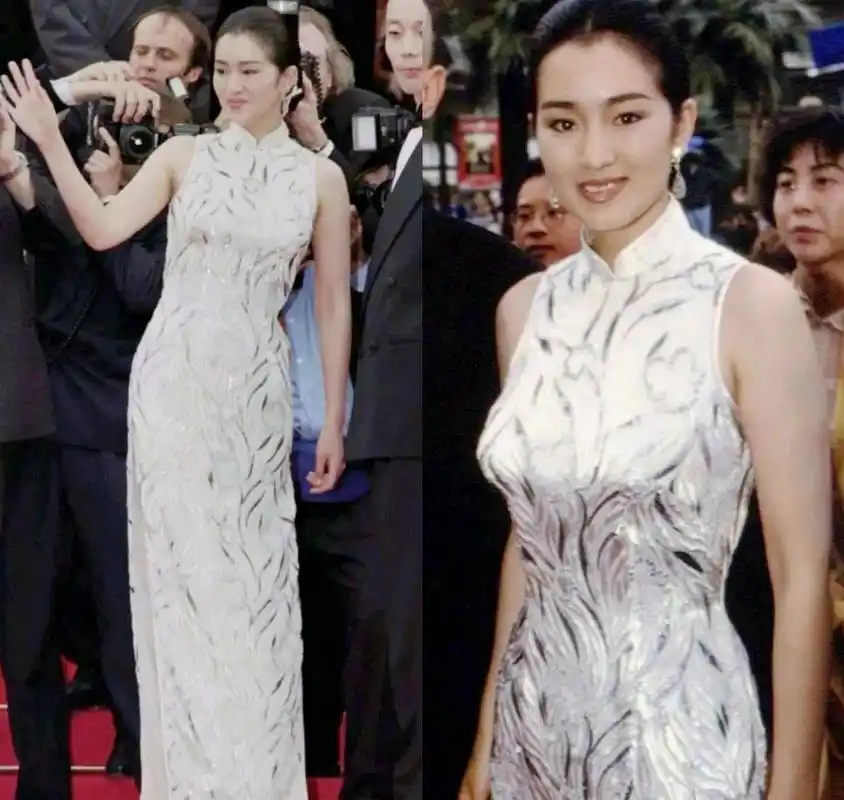 巩俐的戛纳"战袍"是最美的旗袍!