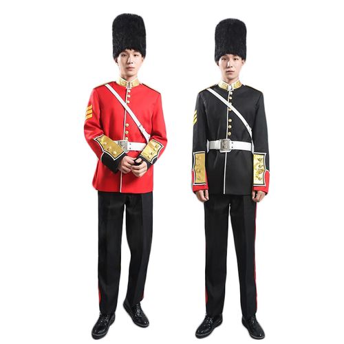 欧洲宫廷服贵族英国皇家卫队卫兵仪仗队军乐队威廉王子服装