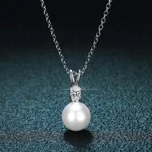 小鸟珍珠项链吊坠图片