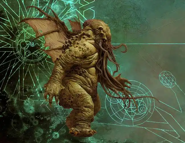 有没有克苏鲁爱好者克苏鲁美术作品欣赏内附干货