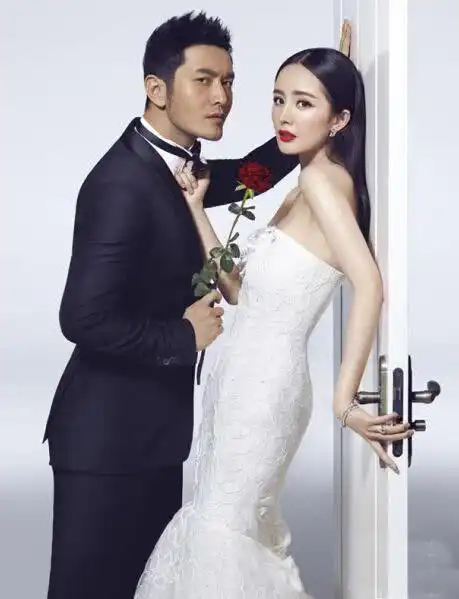 细数杨幂拍过的婚纱照,刘恺威不是第一个和她拍婚纱照的人