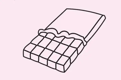 巧克力简笔画图片