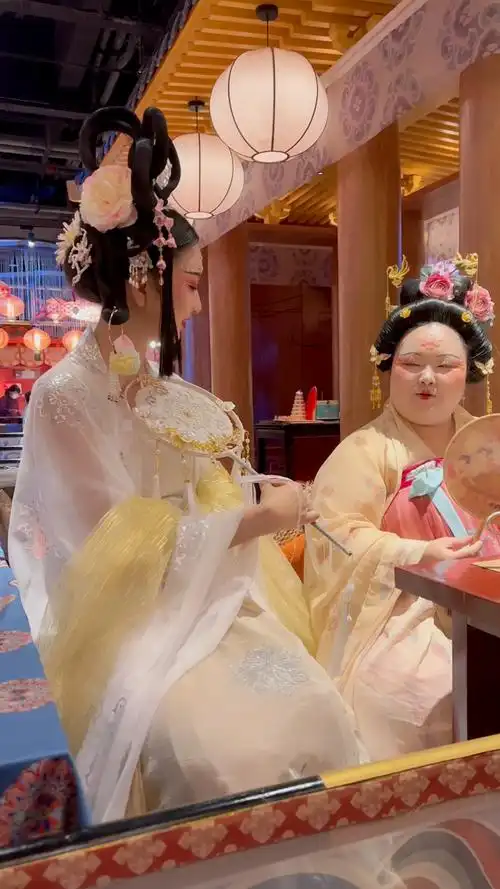 长安十二时辰偶遇花魁与贵妃!你喜欢哪个呢?