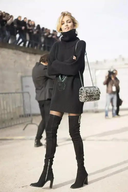 【君君微分享】过膝靴演绎"美腿杀"!教你如何挑选过膝靴