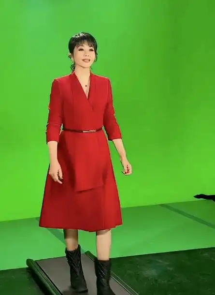 方琼主持婚礼被拍,近50岁穿衬衫裙小白鞋,还像从前一样落落大方