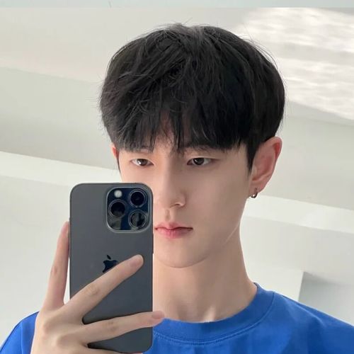 假发刘海头套男士发型短直蓬松日常帅气韩版日常整顶假发