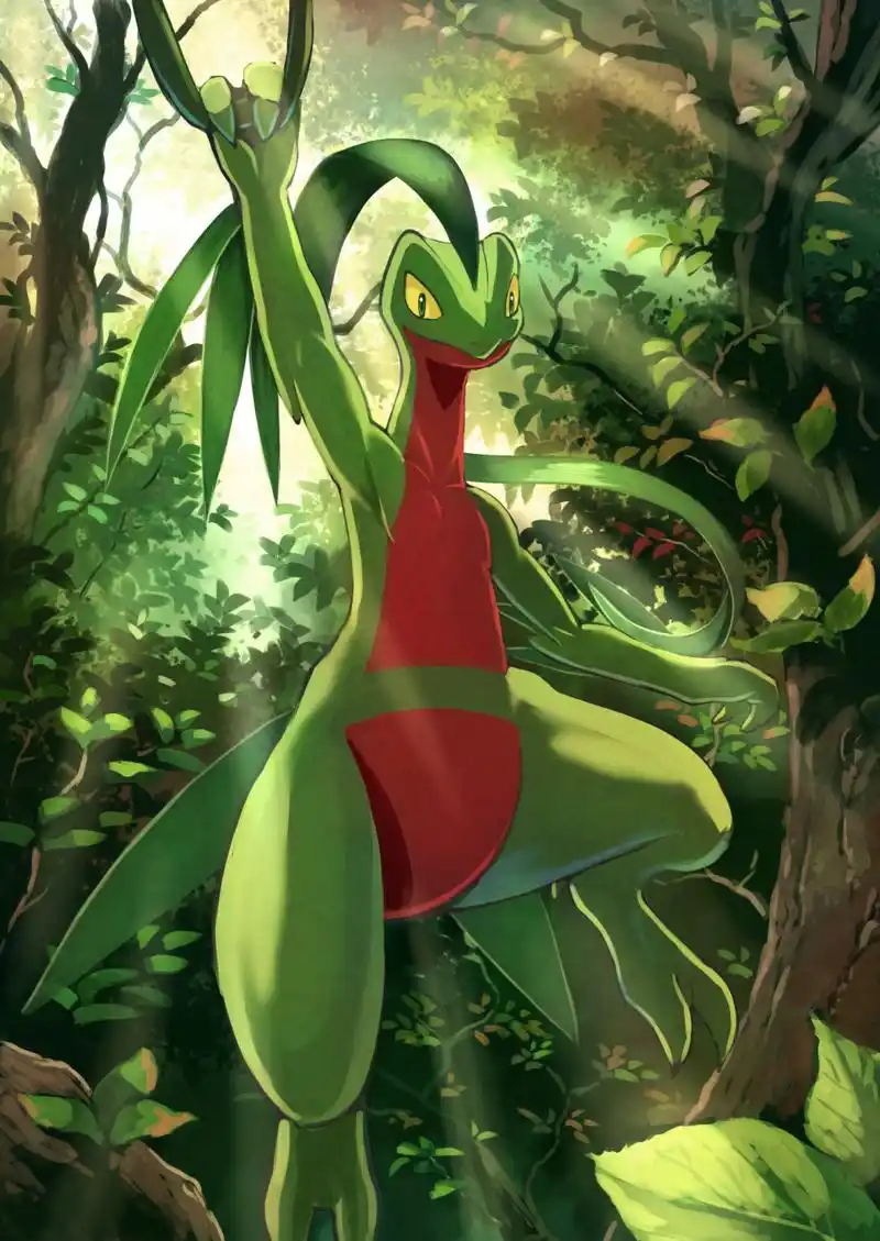 森林蜥蜴 妙蛙种子 梦幻的友情 更多宝可梦可爱头像和壁纸,可以翻看