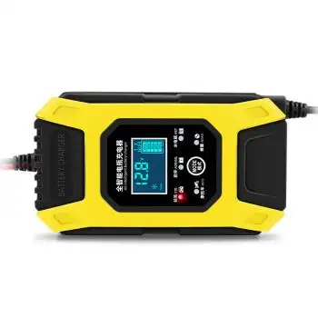 适用于汽车充电器12v24v摩托车充电器智能全自动修复型蓄充电机 12v