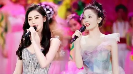 娜扎张天爱合唱《春暖花开》 人美歌甜堪称视听盛宴