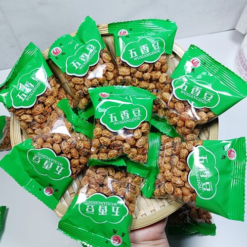 江西特产昌彪五香豆500克豆子黄豆散装零食休闲食品上饶