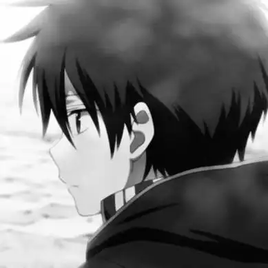 2021微信侧颜动漫头像黑白男 动漫头像图片大全 -【爱个性】