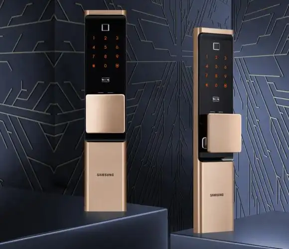 三星推出高端智能指纹锁:门锁都要拼性能了?