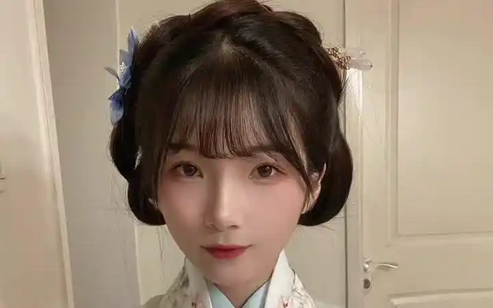 无发包汉服发型教程来啦