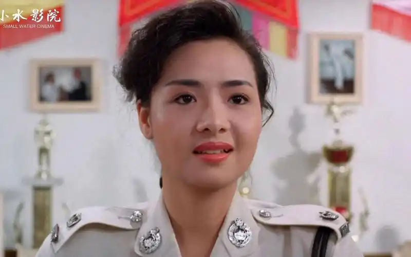 电影:叶子楣本色出演女警官,身材太绝了,不亏是当年的香港小姐