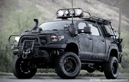 废土版丰田坦途皮卡全套越野改装只为极限而生