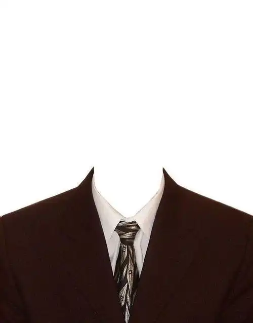 给大家找了些西装证件照模板,直接下载换自己头像就行