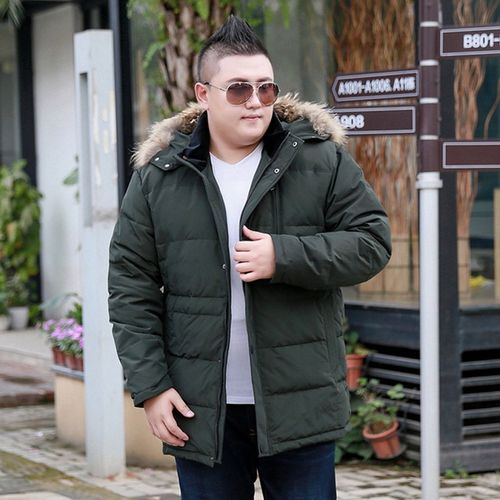 肥佬新款男士特大码外套 绿色 xl【建议150-170斤】