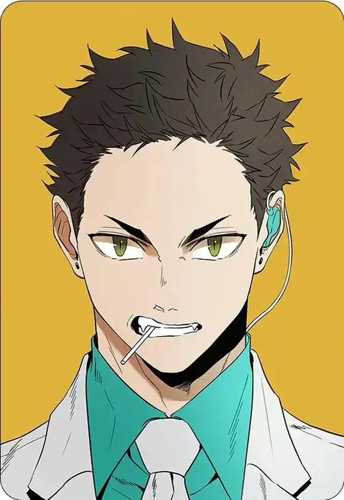 排球少年# 这个大背头 帅的我直迷糊