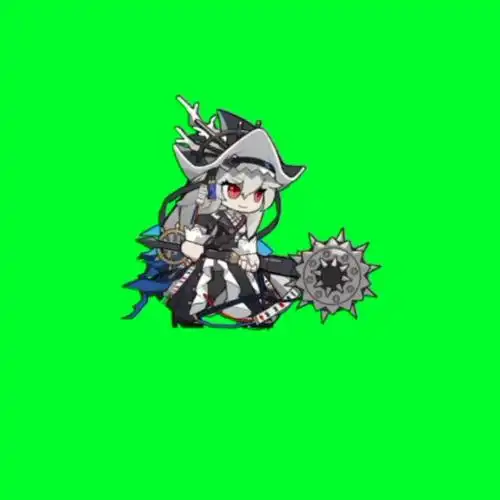 [明日方舟小人动画素材]归溟幽灵鲨