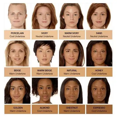 没有选不对的粉底口红色号只有还分不清冷暖皮的你美妆新手班