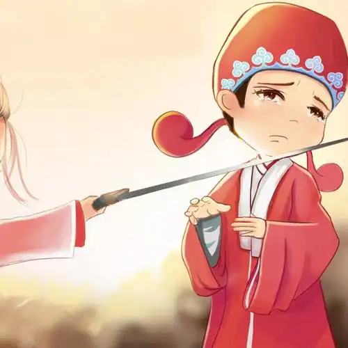 谁有这两张图片的原图紫霞仙子和至尊宝王者荣耀情侣头像,谢啦男儿重