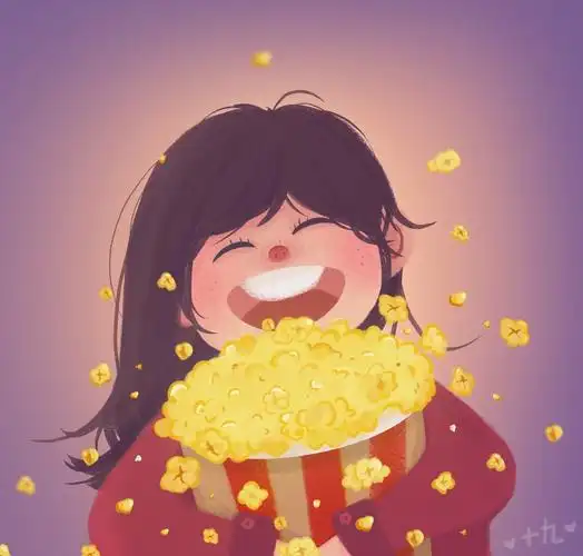 爆米花_vae19__插画师作品_涂鸦王国gracg.com