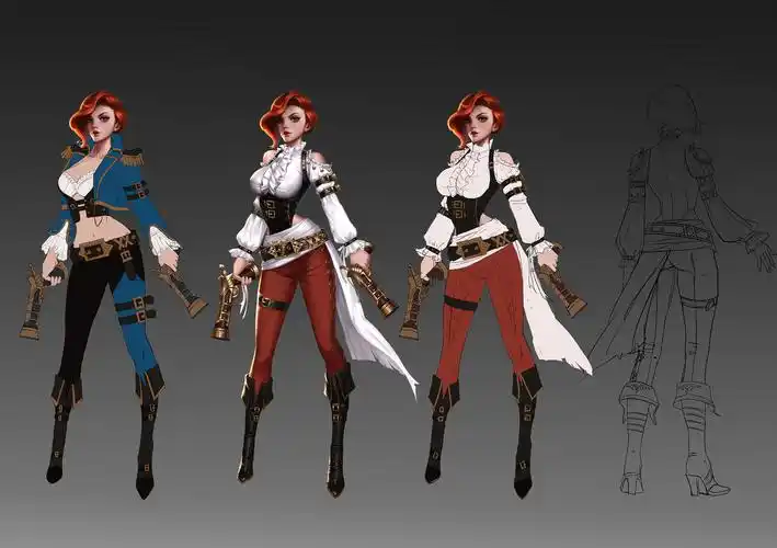 新作品 女枪|插画|游戏原画|emily_蚊子 - 原创作品 - 站酷 (zcool)