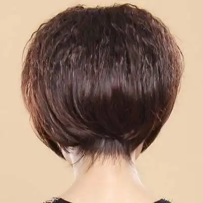 女短发玉米烫假发套短卷发中老年全头t套妈妈发自然蓬松假头优惠券