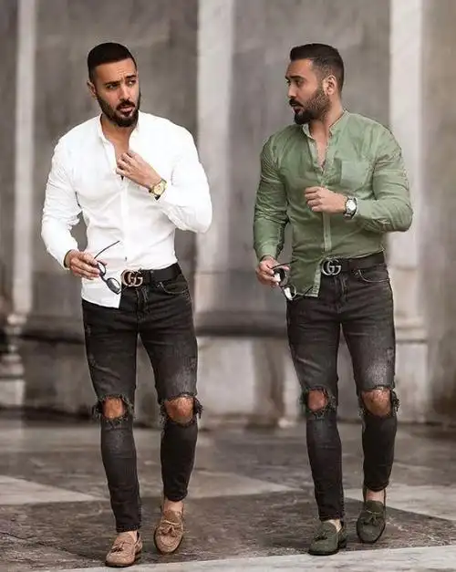 中年男人,穿牛仔裤搭什么衣服?配什么鞋子?一份完整的穿搭干货