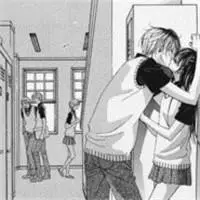 唯美卡通情侣亲吻头像_情侣头像-me个性网