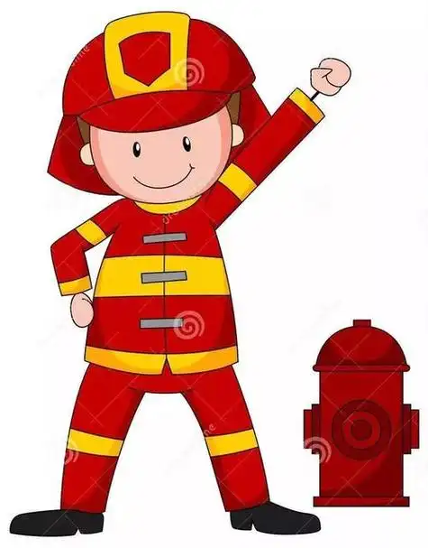 怎么画致敬消防员 简笔画每日一画| 一位英勇的消防员卡通消防员简笔