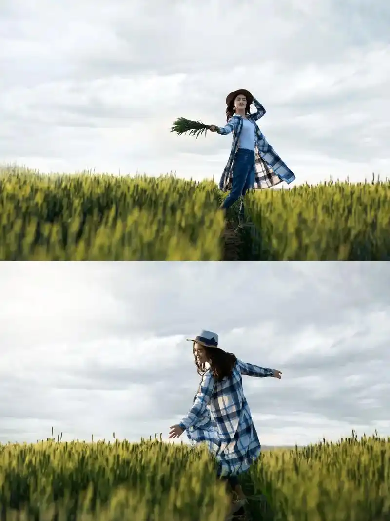 五月麦地风景 #治愈系风景 #摄影 #麦田拍照 - 抖音