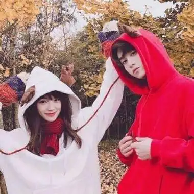 清新唯美情头 高清好看的清新唯美双人情头图片_情侣头像_美头网