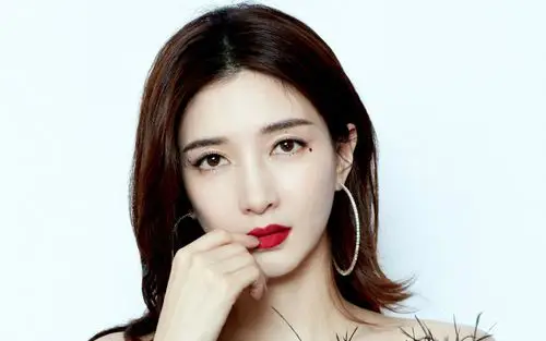 江疏影性感写真桌面壁纸