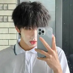 假发男短发锡纸烫男士发型韩版帅气潮流cos基佬短卷发自然全头式