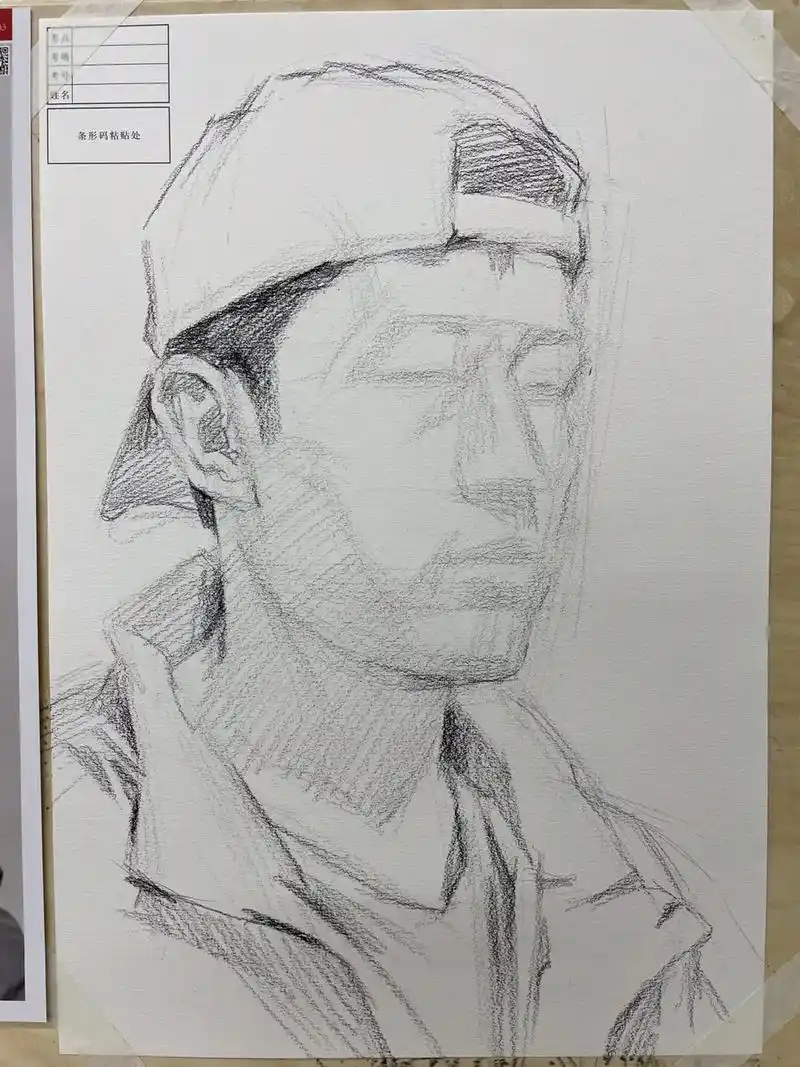 超级详细素描头像步骤图