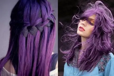 深葡萄紫头发 教你轻松玩转时尚