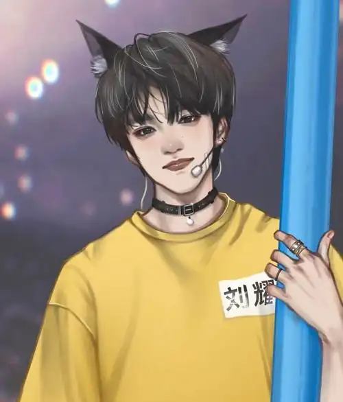 刘耀文 漫画 朱雀 转笛子 古装 - 堆糖,美图壁纸兴趣社区