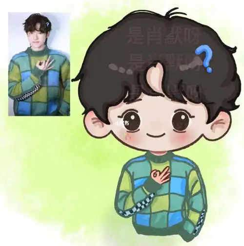 刷到视频觉得很可爱,画个q版小宋#画画  #q版人物  #宋亚轩  #tnt时代