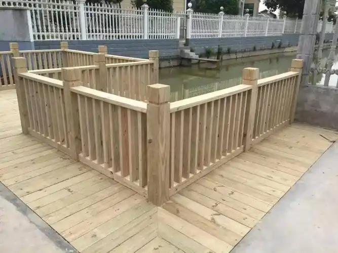 园林家用木质仿古栏杆