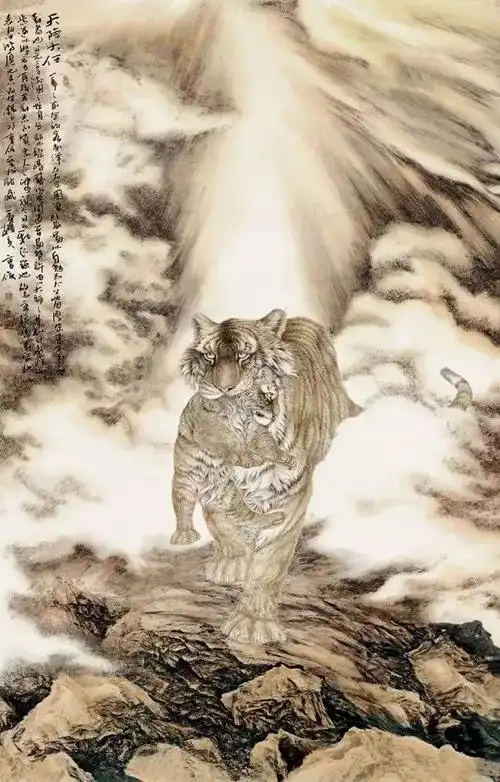 新西兰华裔艺术家曹俊!让西方人看懂并爱上中国画!