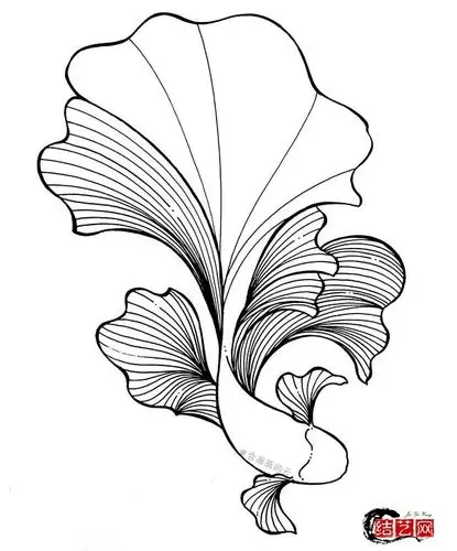 金鱼简笔画步骤图解教程,教您怎么画鱼最简单