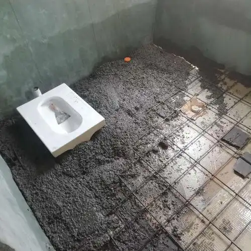 江西宜春的一个工地,据说卫生间做架空,可以做到永不漏水