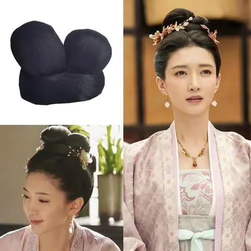 古装造型假发宋制清平清平乐乐同皇后发髻适合发包