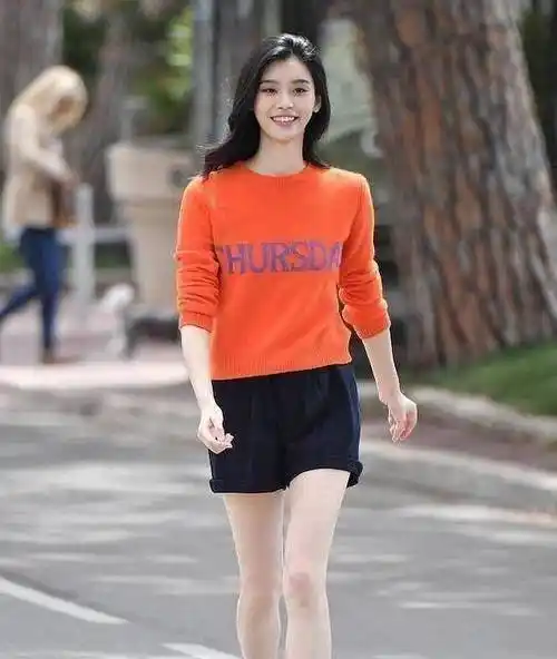 当168cm热巴撞上178cm奚梦瑶,终于见识到模特和明星的区别了_身高