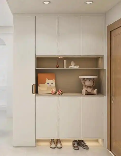 鞋柜要想好看,注意这几个细节.