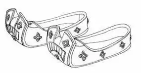 古代的鞋子怎么画简笔画