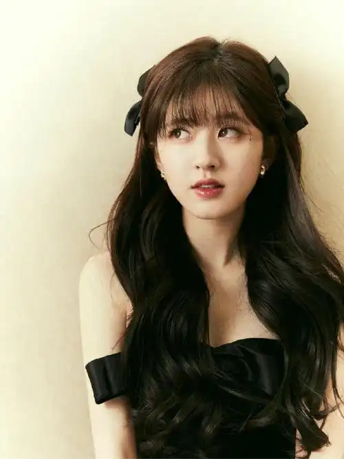 赵露思空气刘海旧照##赵露思空气刘海儿旧照